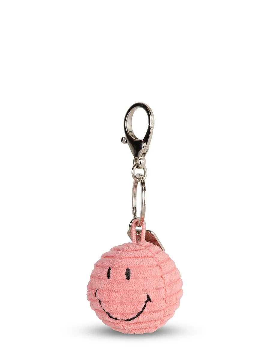 Bon Ton Toys Smiley Keychain ECO Fuzzy 5,5 cm Bubblegum Pink