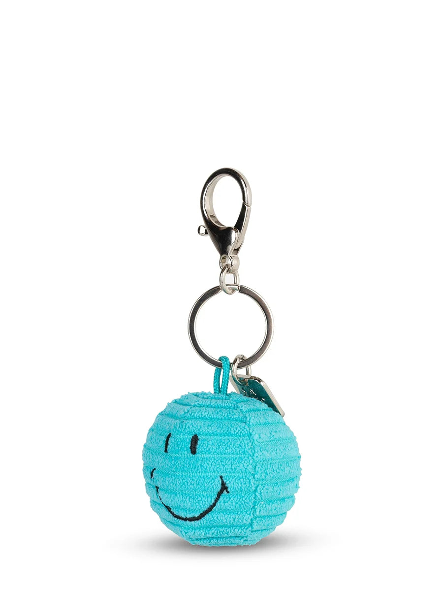 Bon Ton Toys Smiley Keychain ECO Fuzzy 5,5 cm Teal