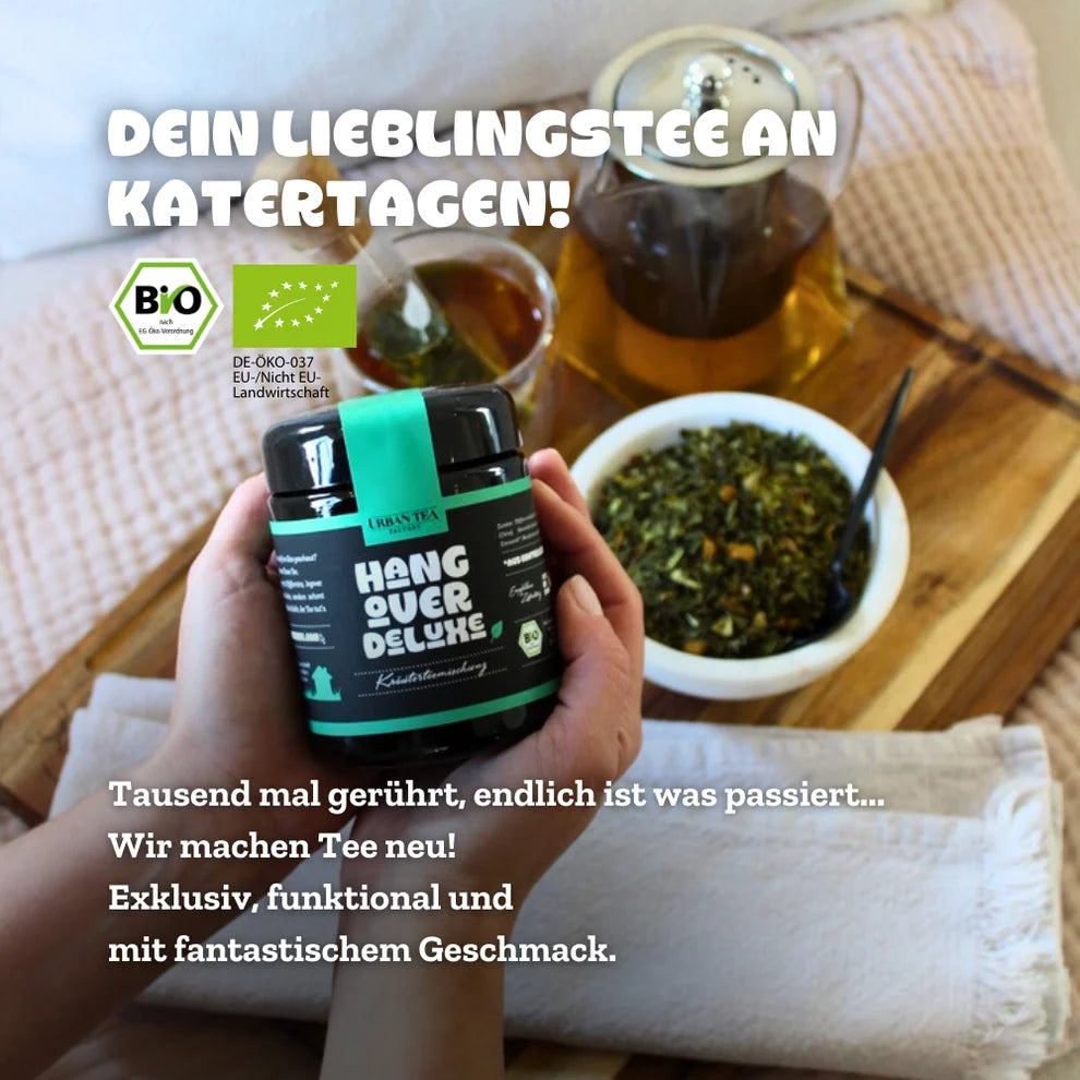 Urban Tea Factory HANGOVER DELUXE – Bio Kräuterteemischung