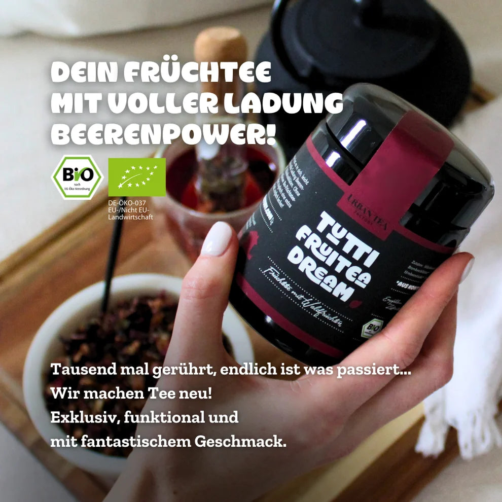 Urban Tea Factory TUTTI FRUITEA DREAM – Bio Früchtetee mit Waldfrüchten