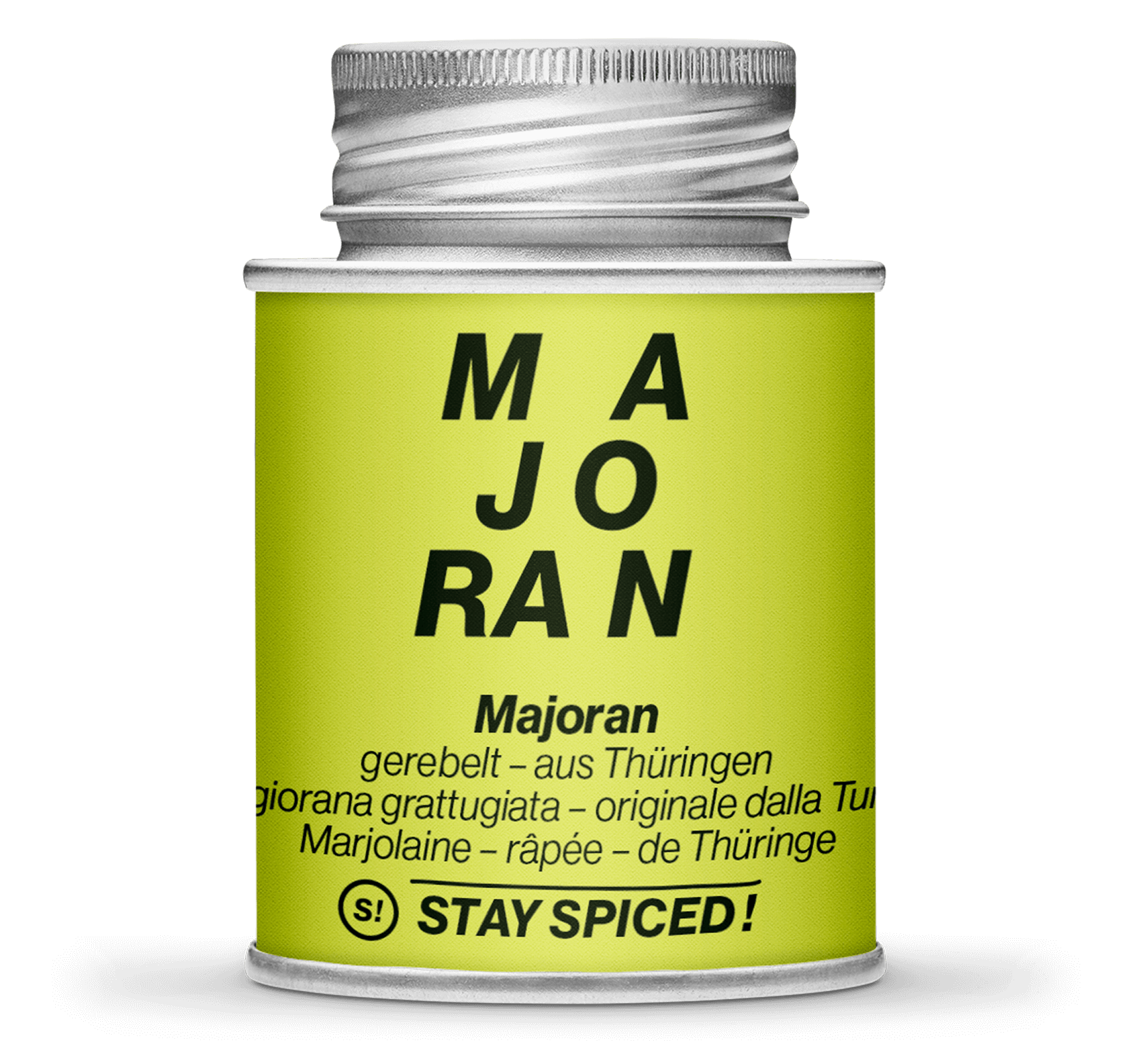 Stay Spiced! Majoran gerebelt - original Thüringer