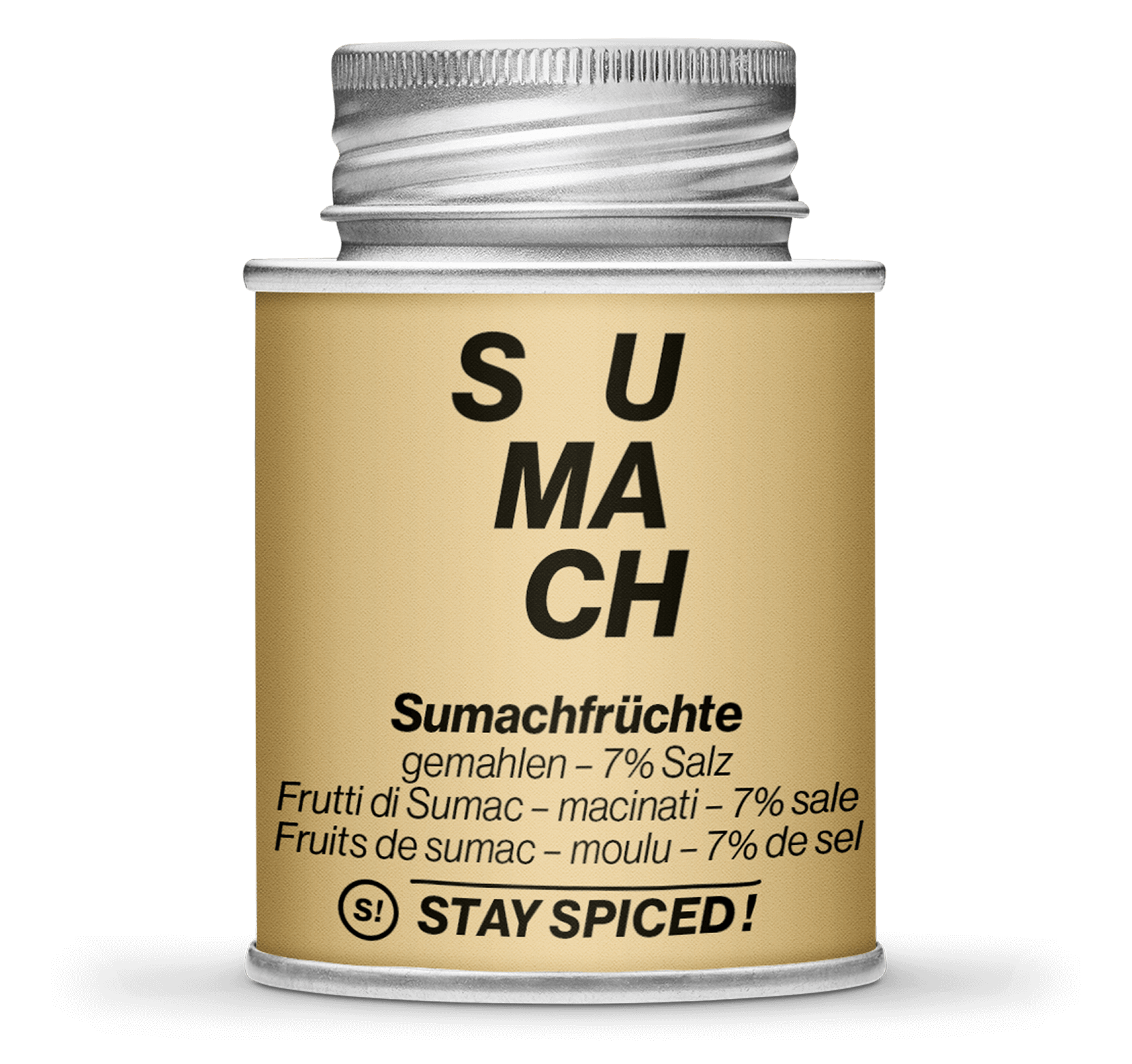 Sumachfrüchte - Sumach Türkisch - 7% Salz