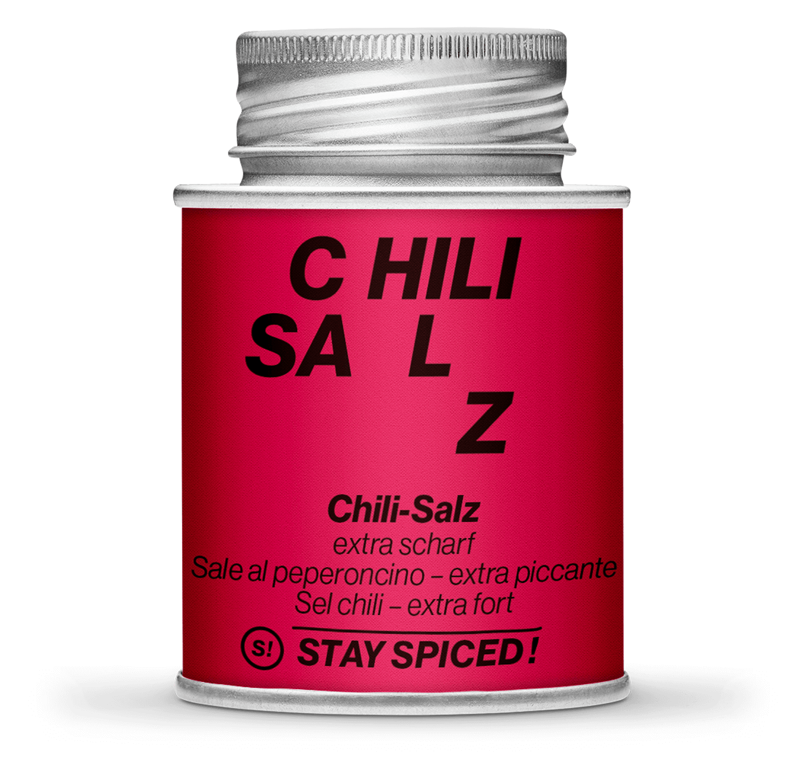 Stay Spiced! Chili-Salz extra scharf fein - Premium Würzsalz