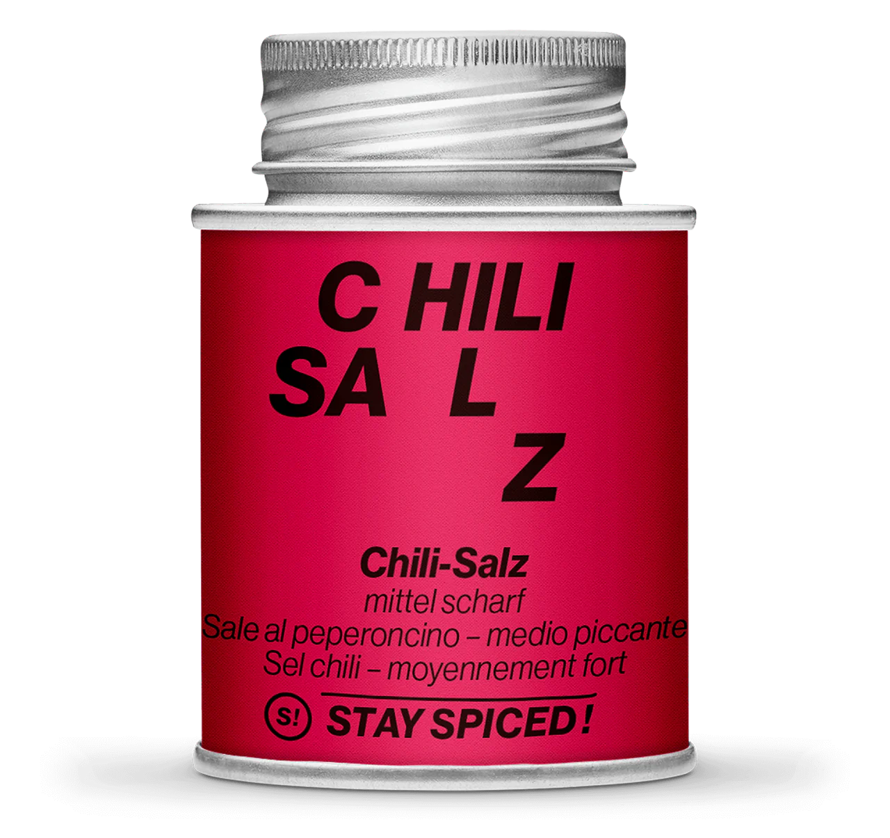 Stay Spiced! Chili-Salz mittel scharf fein - Premium Würzsalz