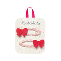 Rockahula Cutesy Bow Stripy Clips