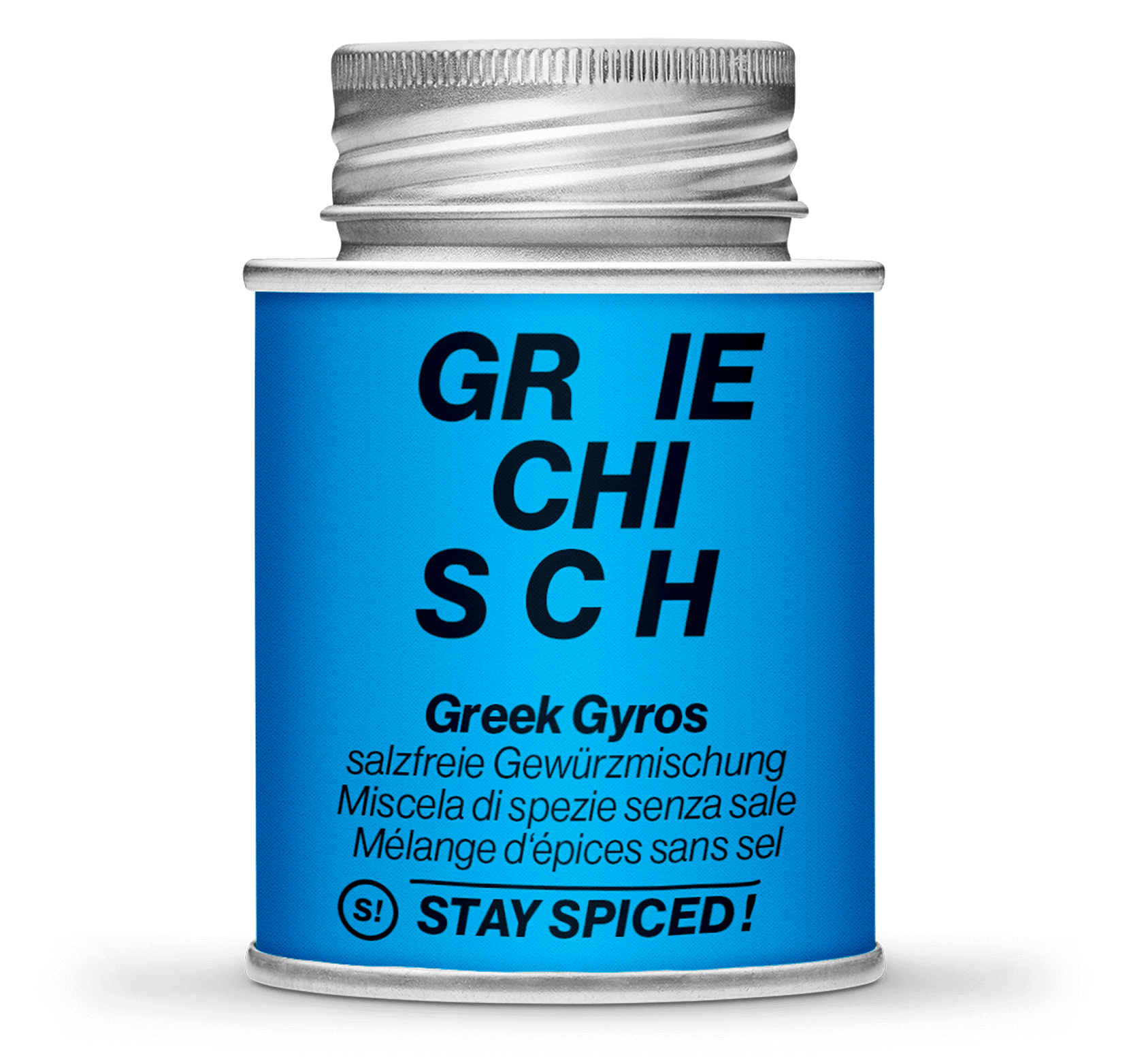 Stay Spiced! Greek Gyros - salzfrei