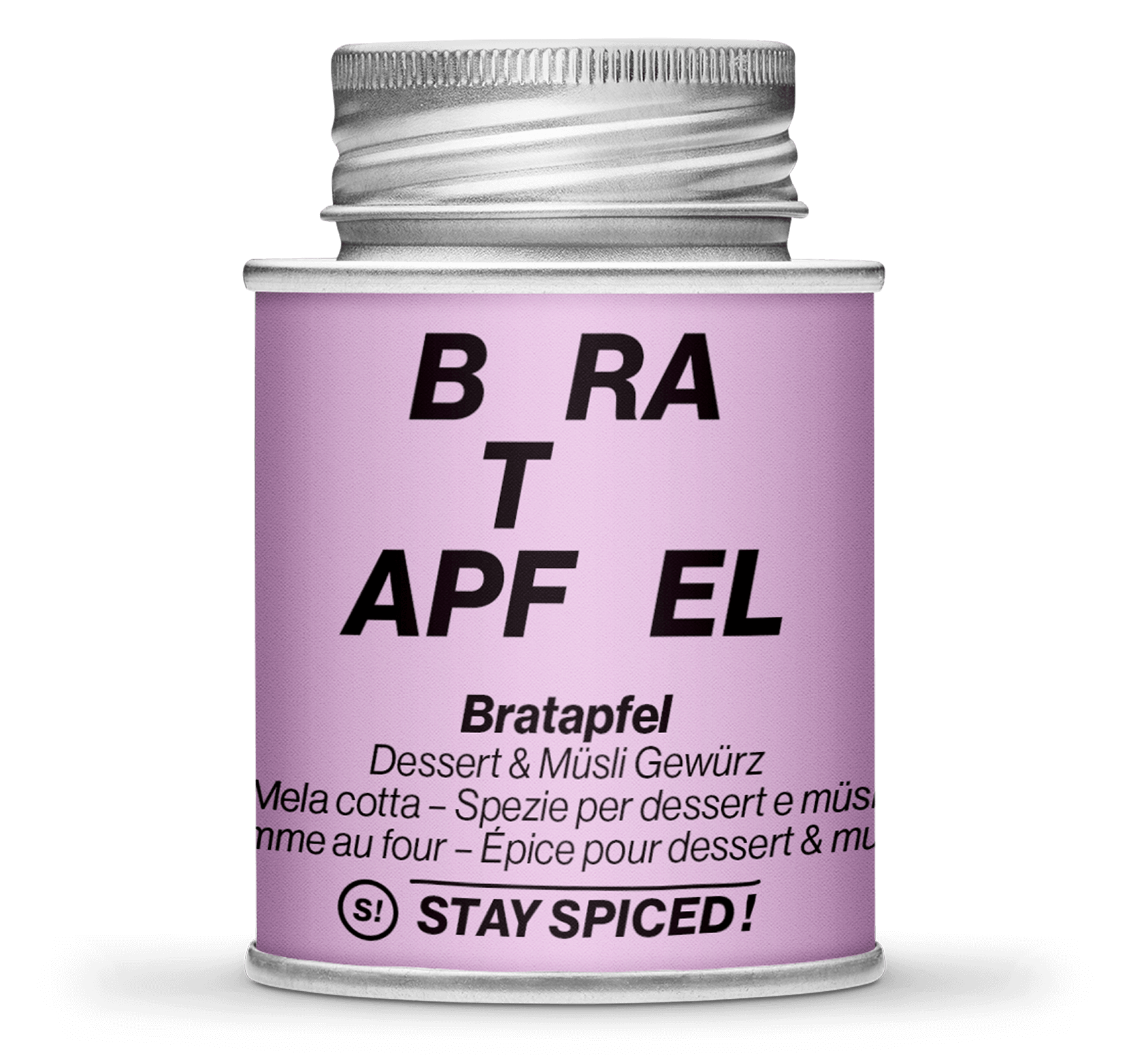 Stay Spiced! Bratapfel Desert & Müsli Gewürz