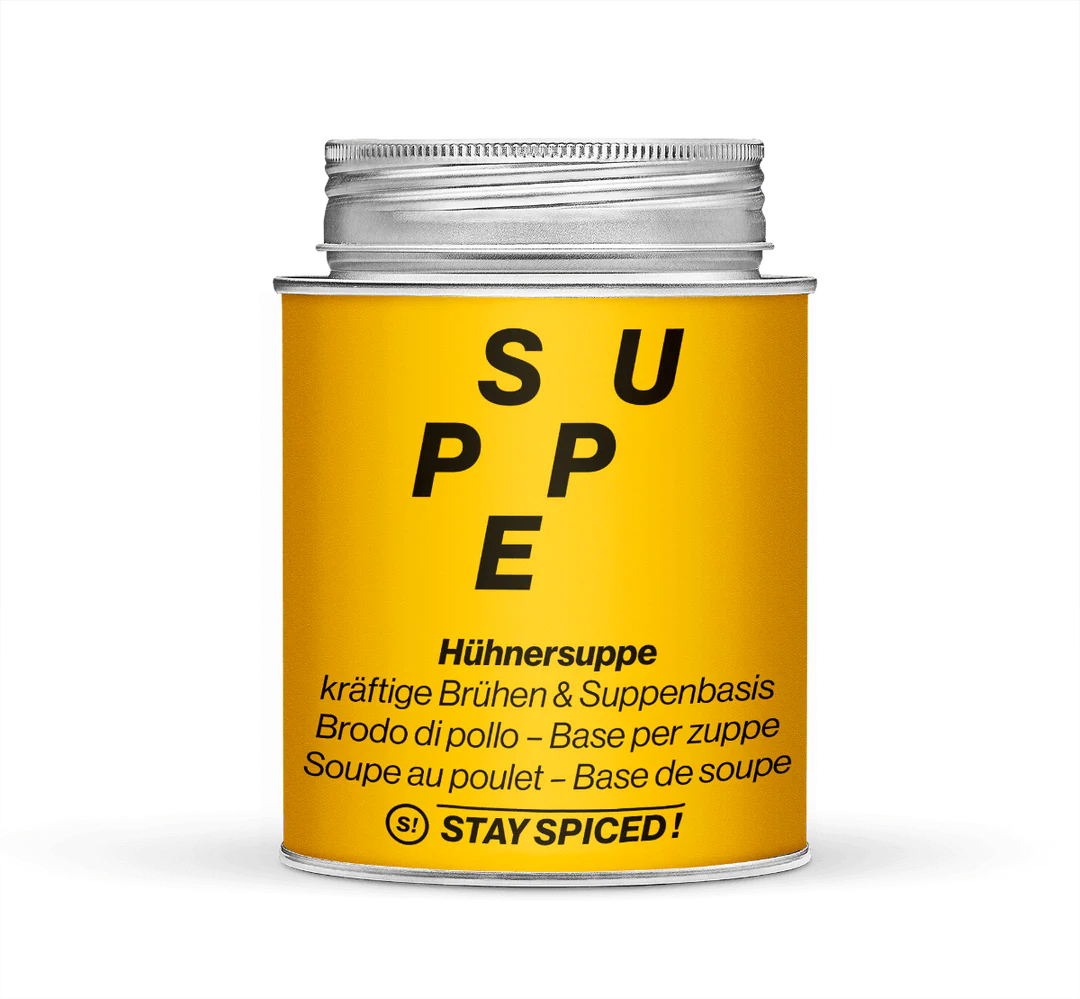 Stay Spiced! Hühnersuppe Gewürzmischung - Klassische Brühe Würze 870 ml