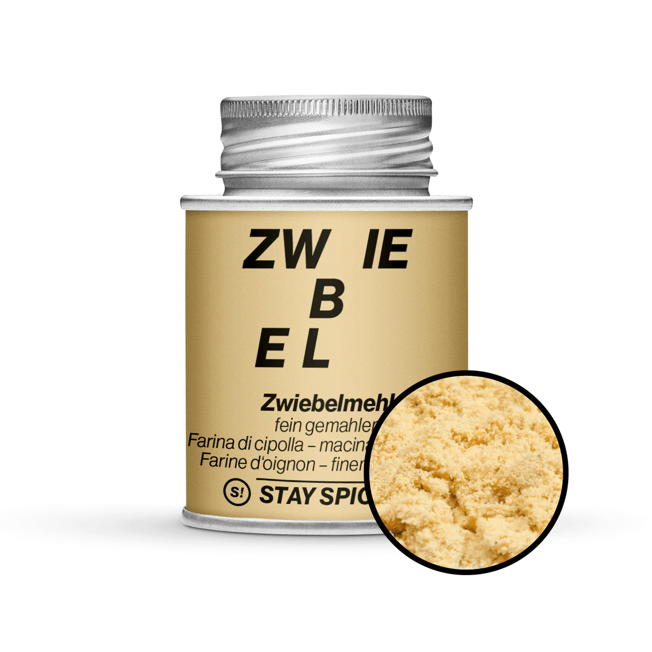 Zwiebel (Zwiebelmehl) fein gemahlen