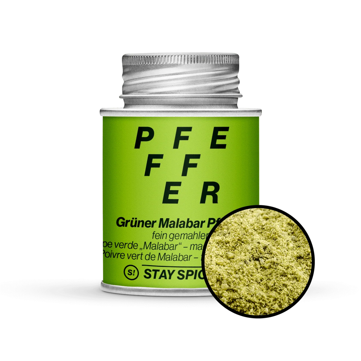 Stay Spiced! Grüner Malabar Pfeffer gemahlen