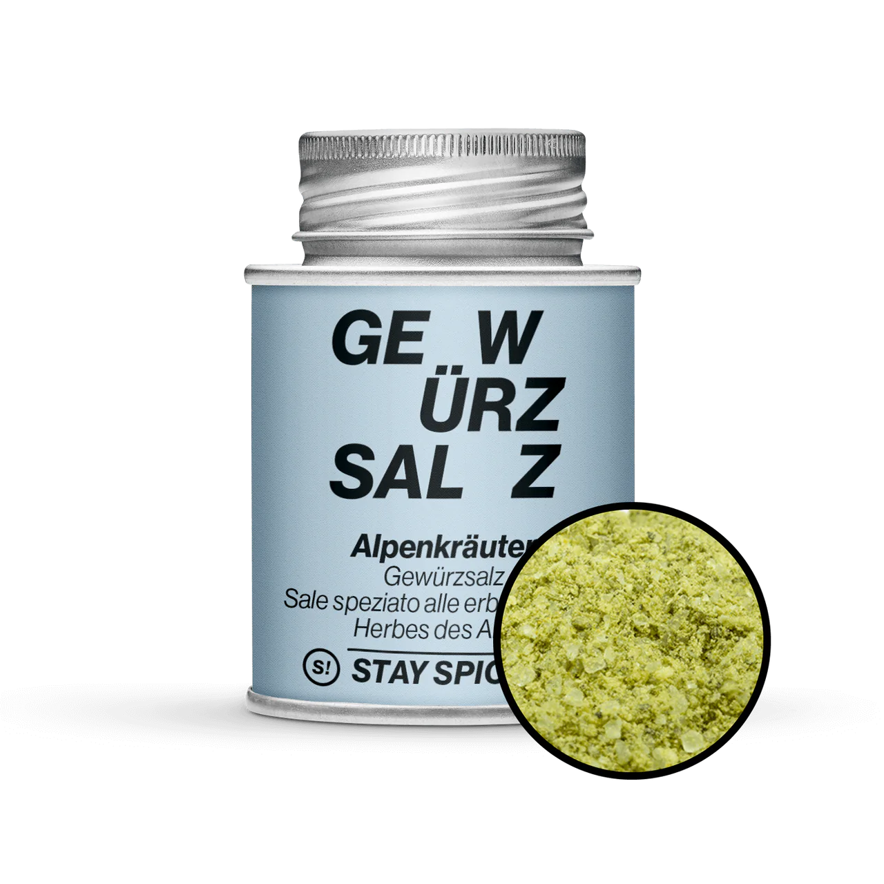 Alpenkräuter Gewürzsalz