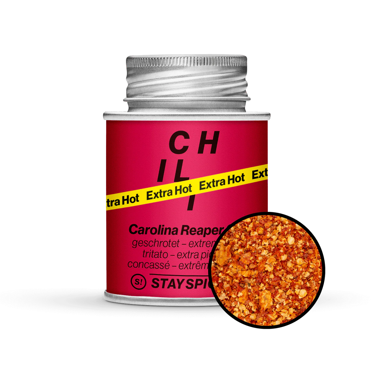 Carolina Reaper - geschrotet - EXTRA SCHARF