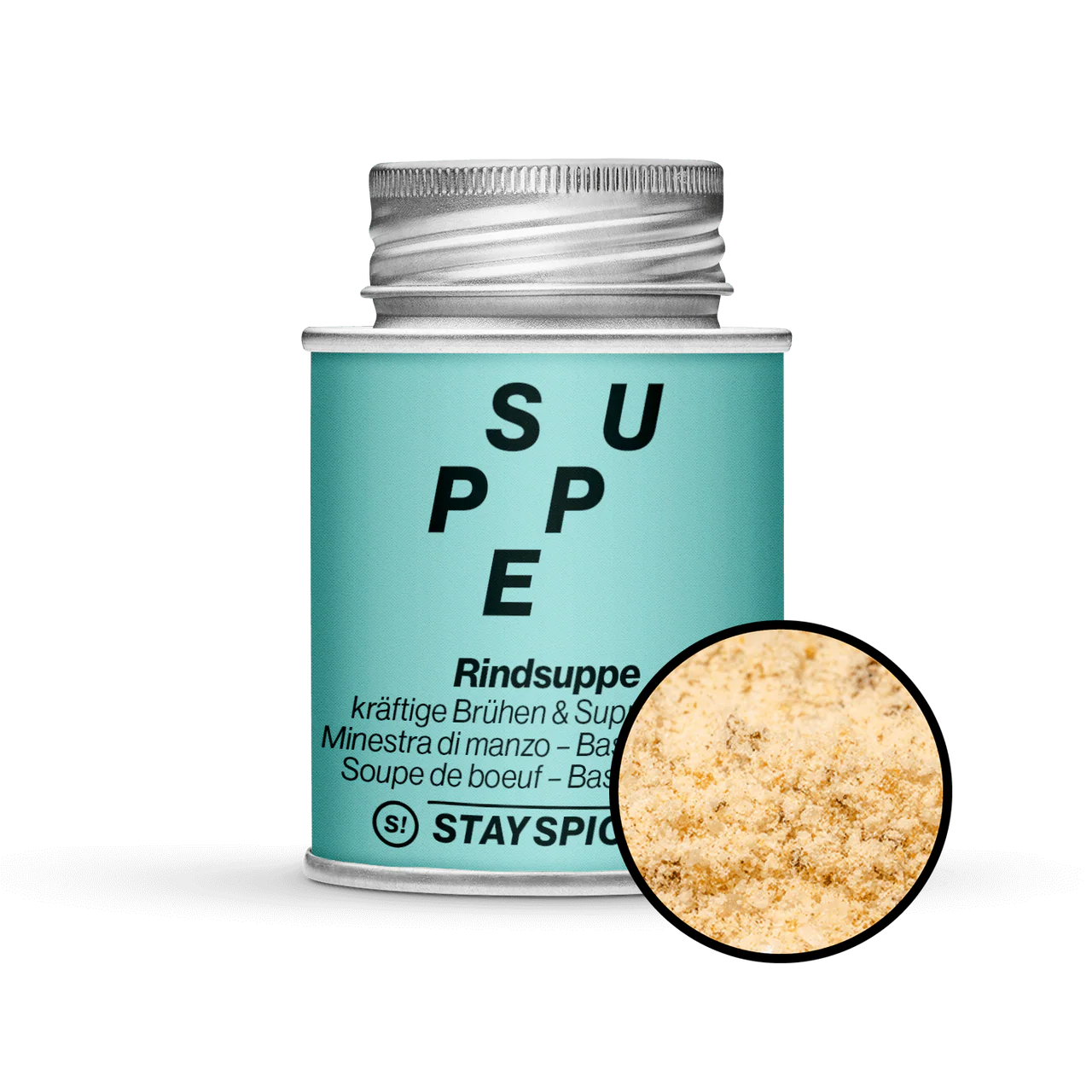 Stay Spiced! Rindsuppe Gewürzmischung - Klassische Brühe Würze