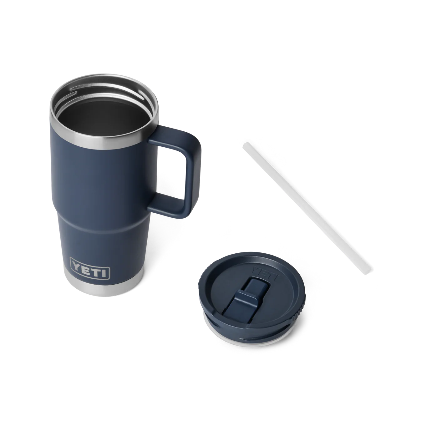 YETI Rambler 20 Oz (591 ml) Reise Trinkhalmtasse (Travel Straw Mug)