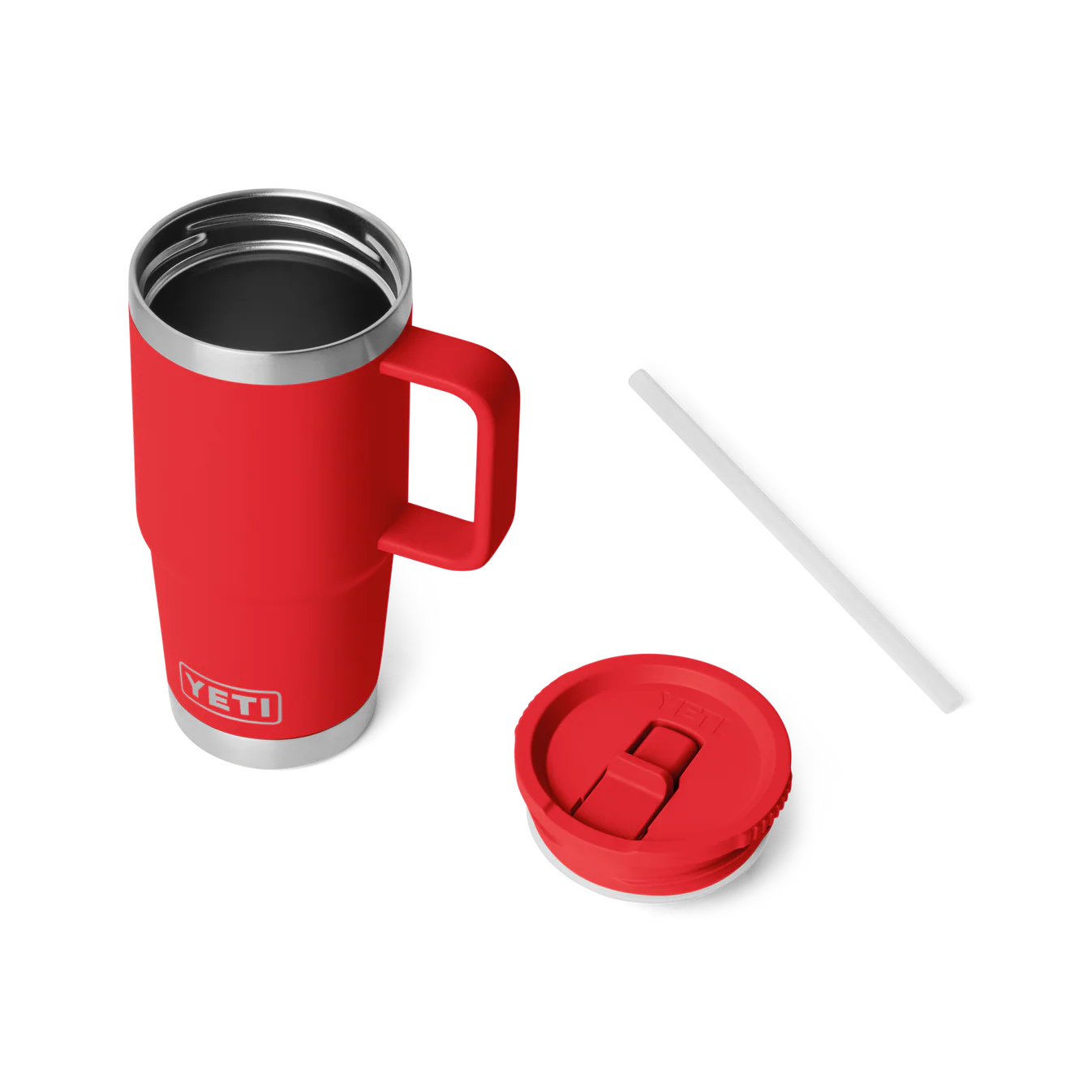 YETI Rambler 20 Oz (591 ml) Reise Trinkhalmtasse (Travel Straw Mug)