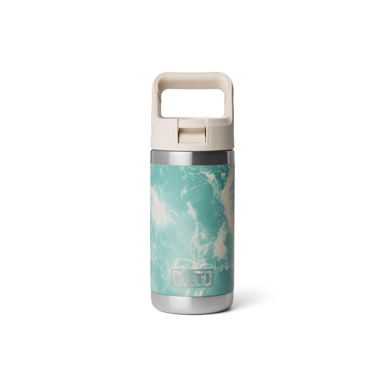 YETI Rambler Jr 12 oz Kinderflasche (355 ml) mit Trinkhalm Deckel (Straw Bottle)
