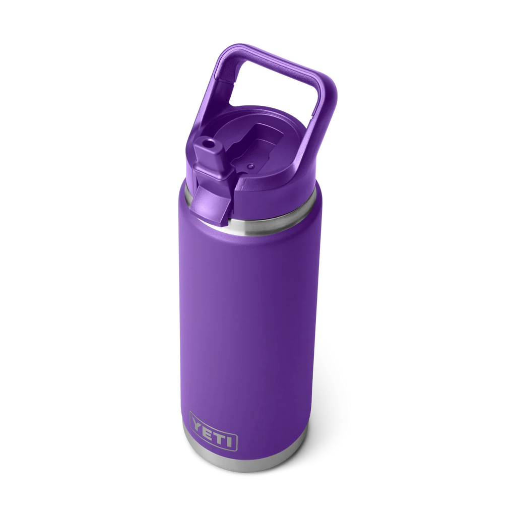 YETI Rambler 26 oz (769 ml) Flasche mit Trinkhalm-Deckel (Straw Bottle)