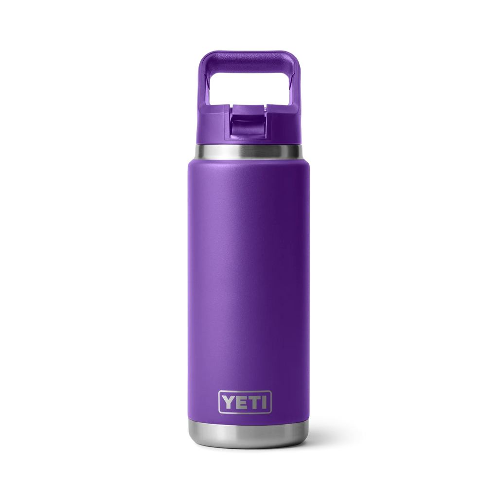 YETI Rambler 26 oz (769 ml) Flasche mit Trinkhalm-Deckel (Straw Bottle)