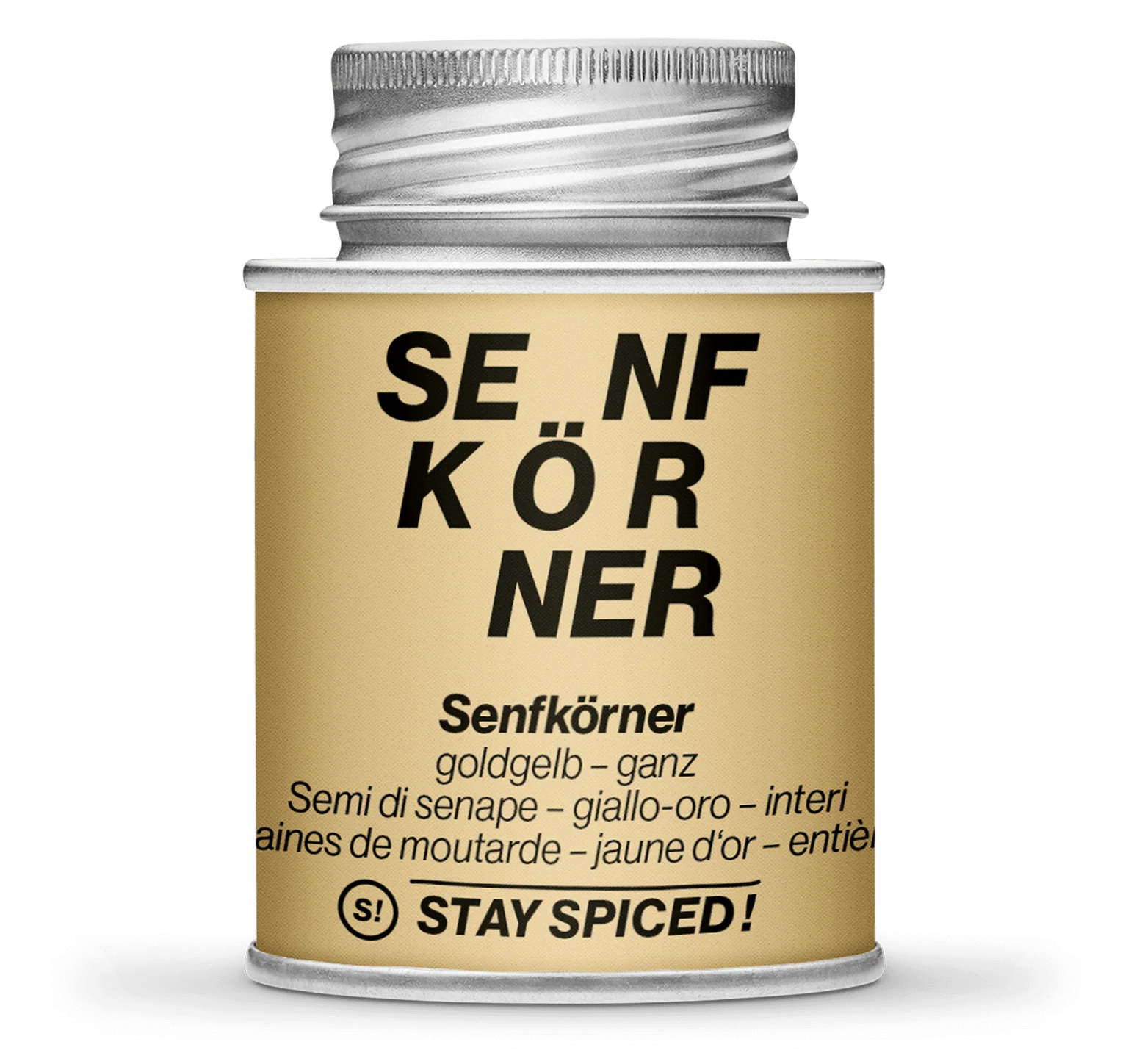 Stay Spiced! Senfkörner goldgelb – ganz