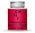 Stay Spiced! Chili / Peperoncino rot mild geschrotet mit Saat
