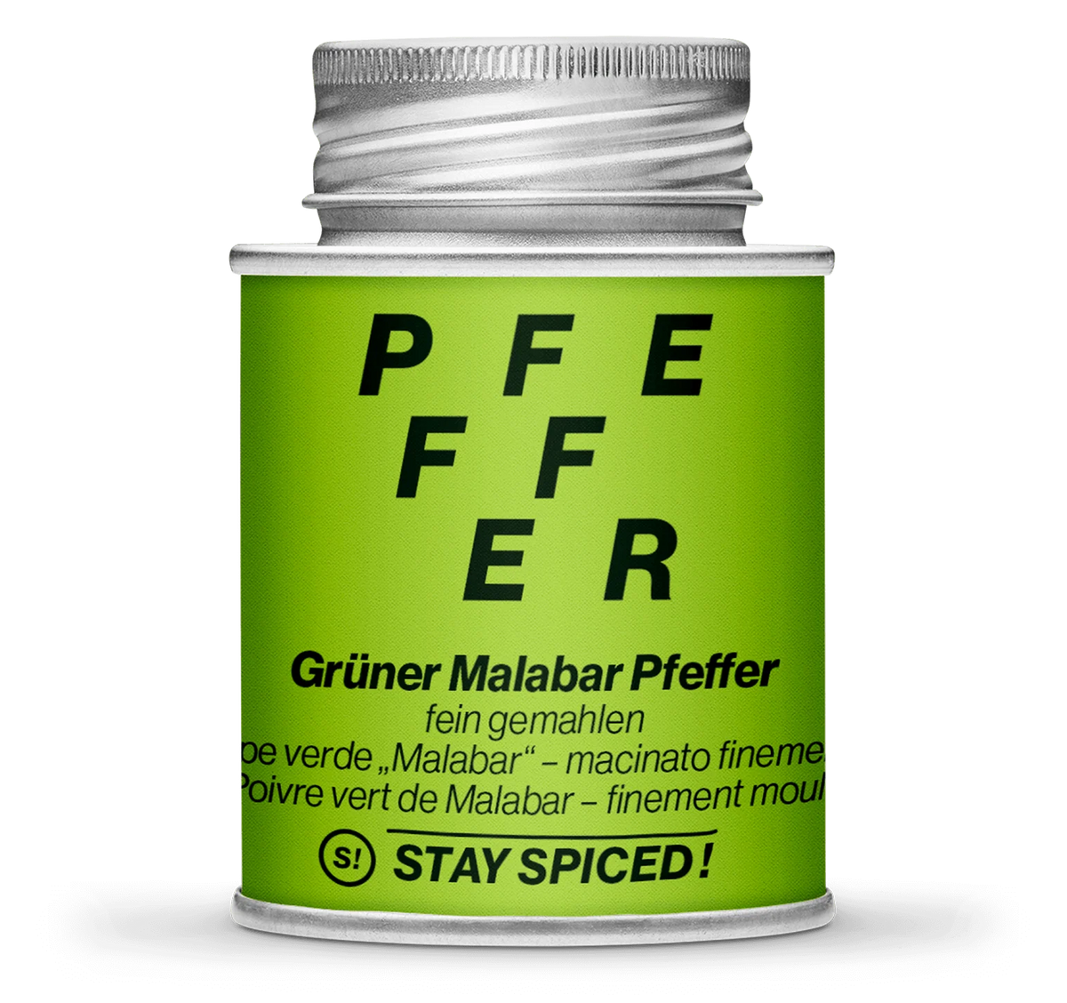 Stay Spiced! Grüner Malabar Pfeffer gemahlen