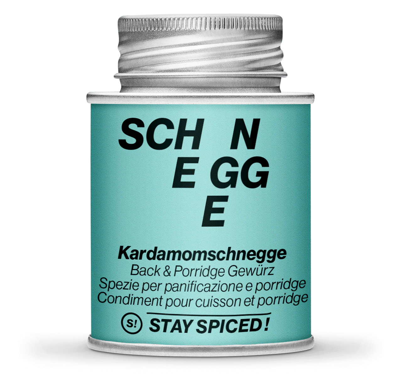 Stay Spiced! Kardamomschnegge – Gewürzmischung für Zimtschnecken & Co