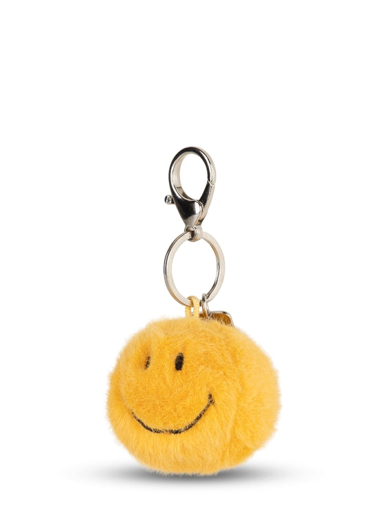 Bon Ton Toys Smiley Keychain ECO Fuzzy 5,5 cm Yellow