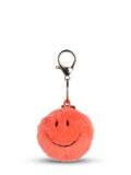 Bon Ton Toys Smiley Keychain ECO Fuzzy 5,5 cm Bright Coral