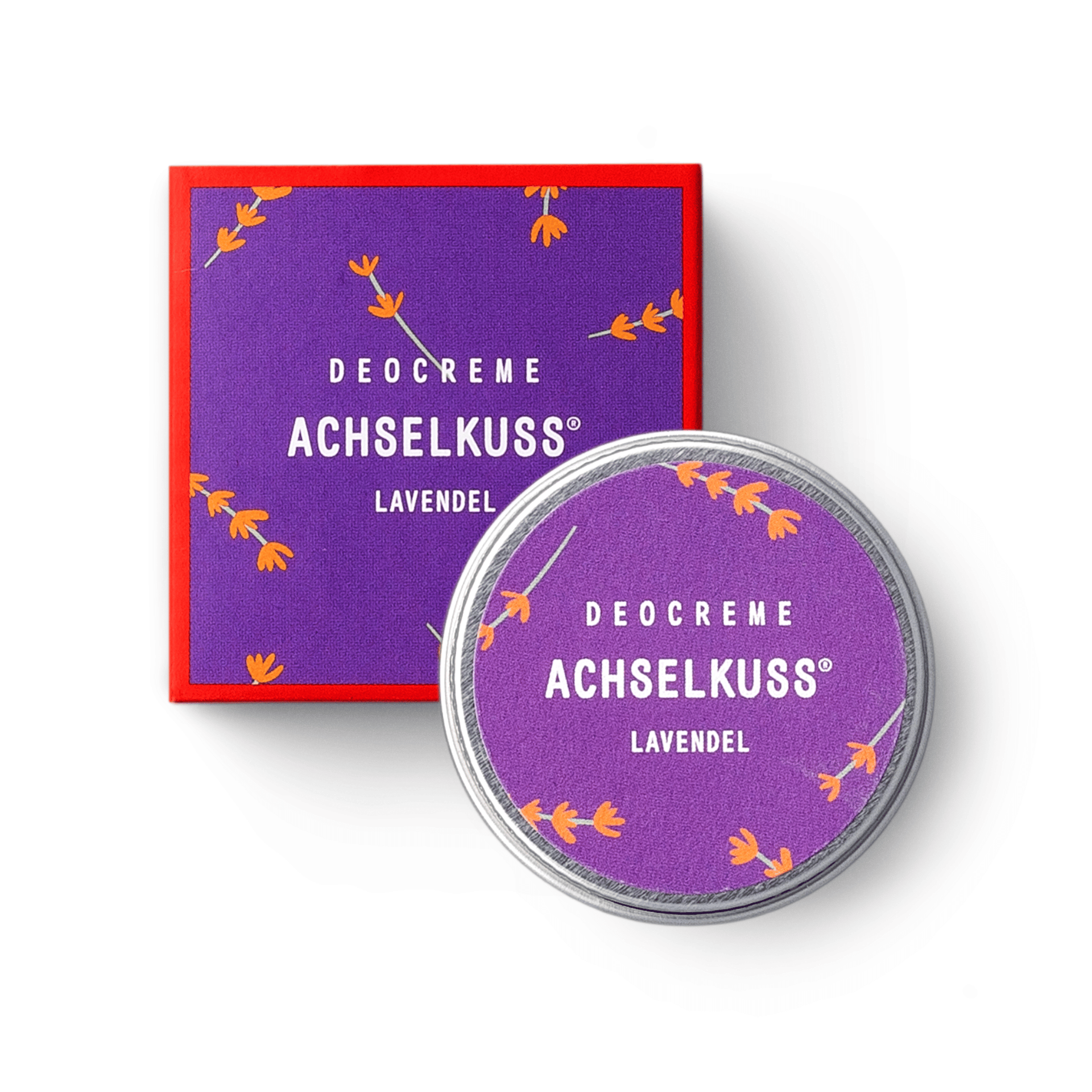 Achselkuss Deocreme Lavendel