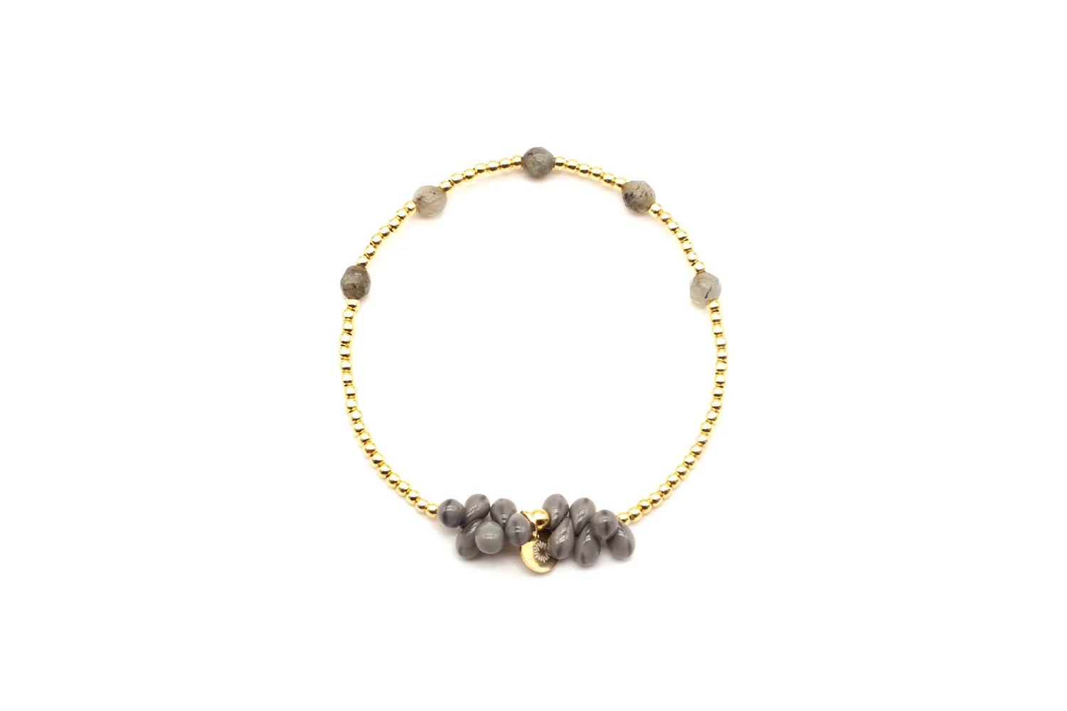 Schmückstück Armband A23 Fine Jewelry Drops Grey