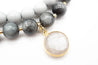 Armband Mala Twin All Grey