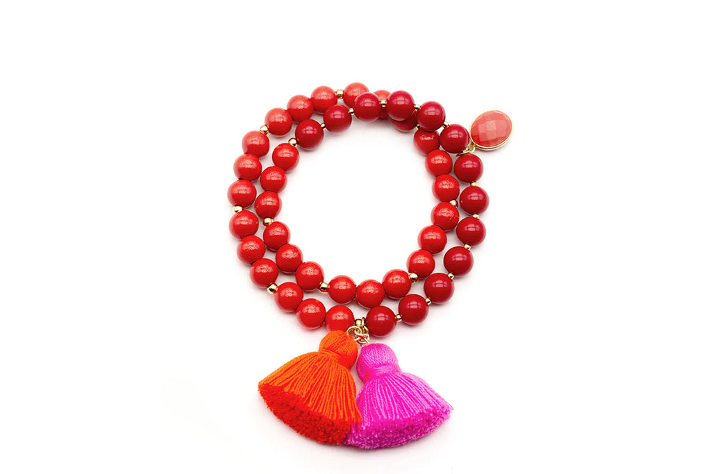 Armband Mala Twin Bloody Mary