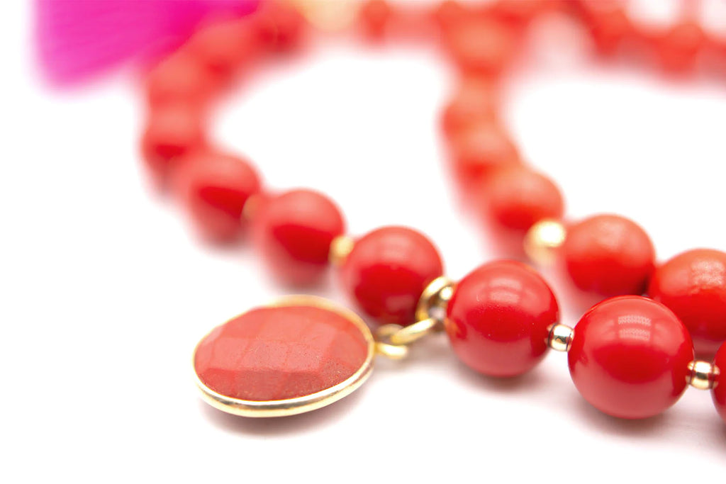 Armband Mala Twin Bloody Mary