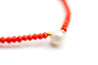 Armband Mala Single 6 Drops Red