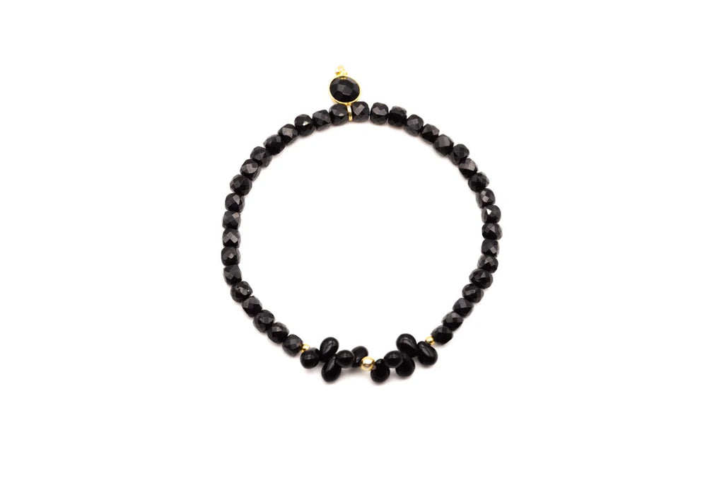 Schmückstück Armband A25 Drops Black