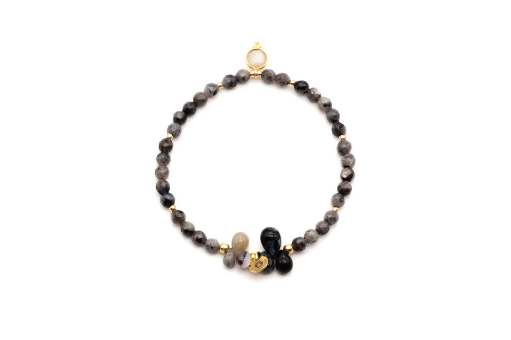 Schmückstück Armband A25 Drops Dark Matter