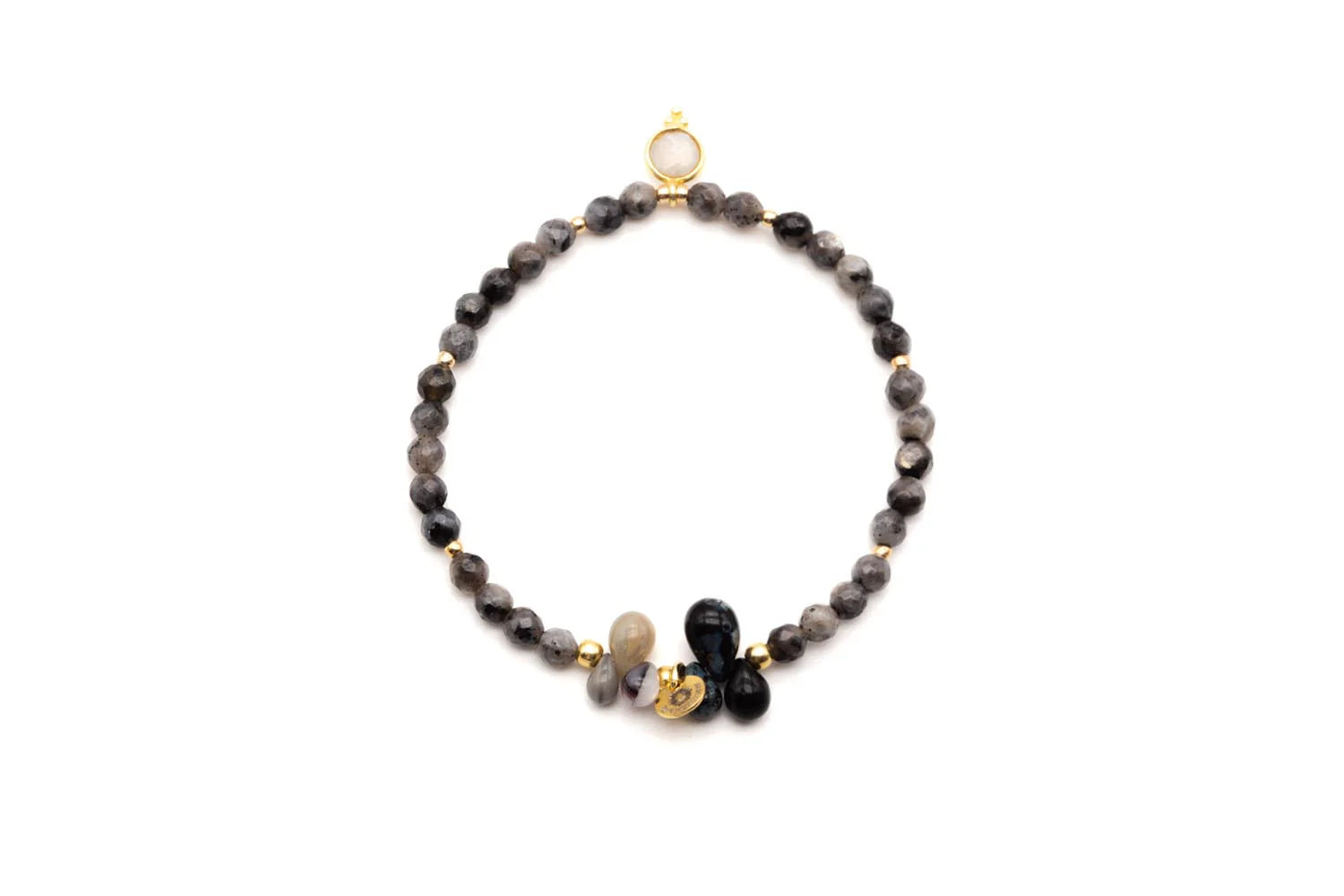 Schmückstück Armband A25 Drops Dark Matter