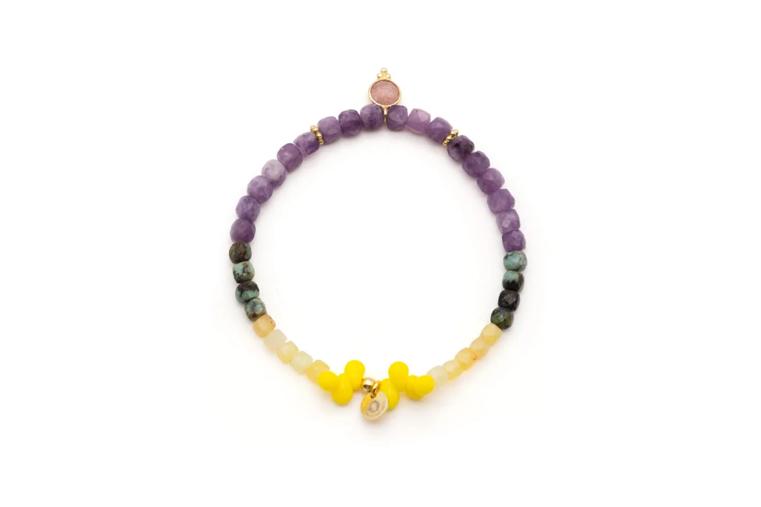 Schmückstück Armband A25 Drops Violet Sun