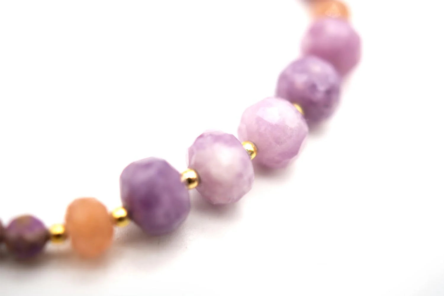 Schmückstück Armband A25 Mala Single Purple Mania