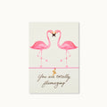 by Vivi Grußkarte mit Armband - You Are Totally Flamazing