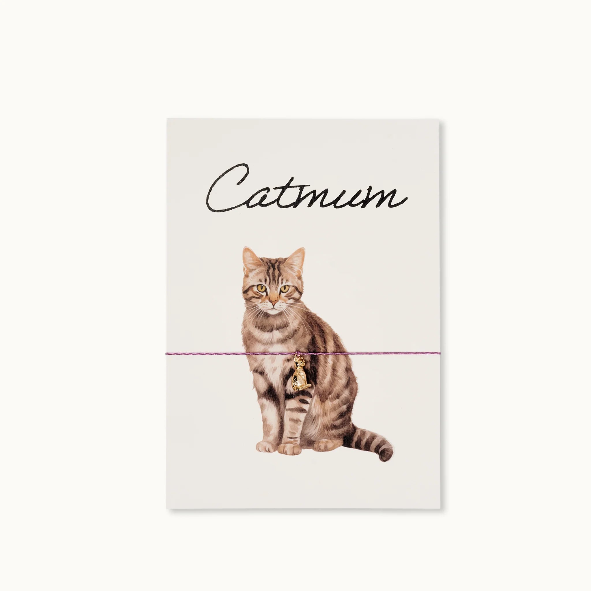 Grußkarte mit Armband - Catmum 2