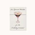 by Vivi Grußkarte mit Armband - Espresso Martini Birthday