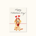 by Vivi Grußkarte mit Armband - Happy Valentines Sausage Dog