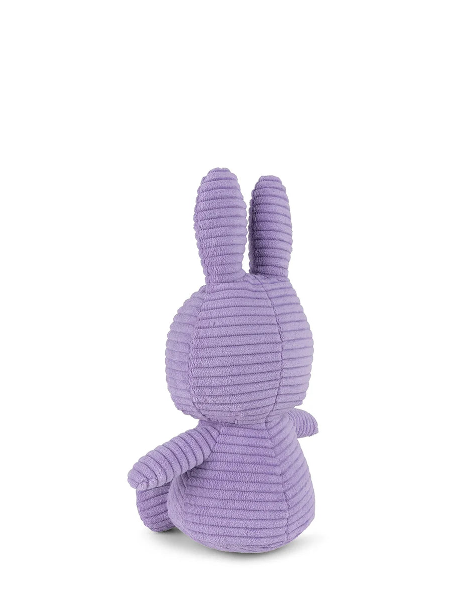 Miffy ECO Sitting Corduroy Lilac 23 cm