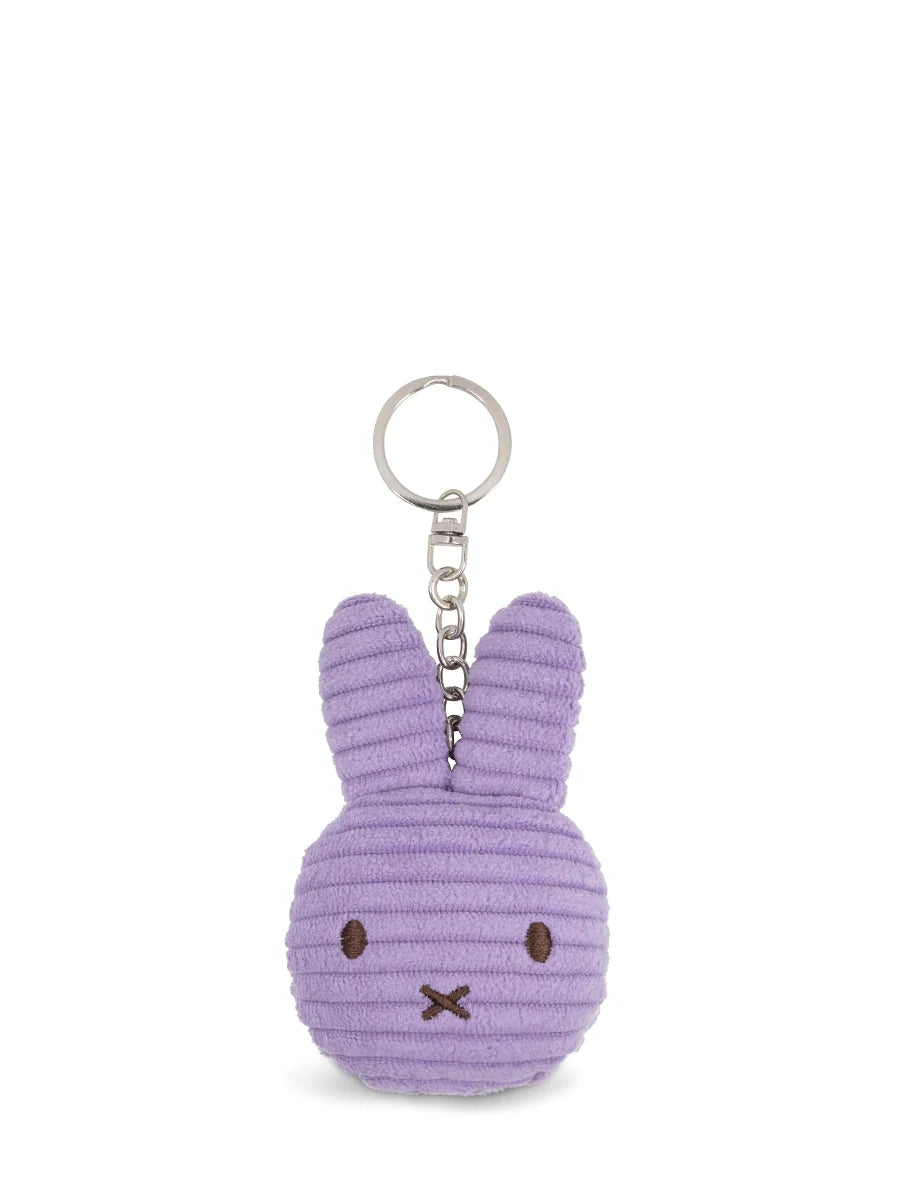 Miffy Flat Keychain Corduroy ECO Lilac 10 cm
