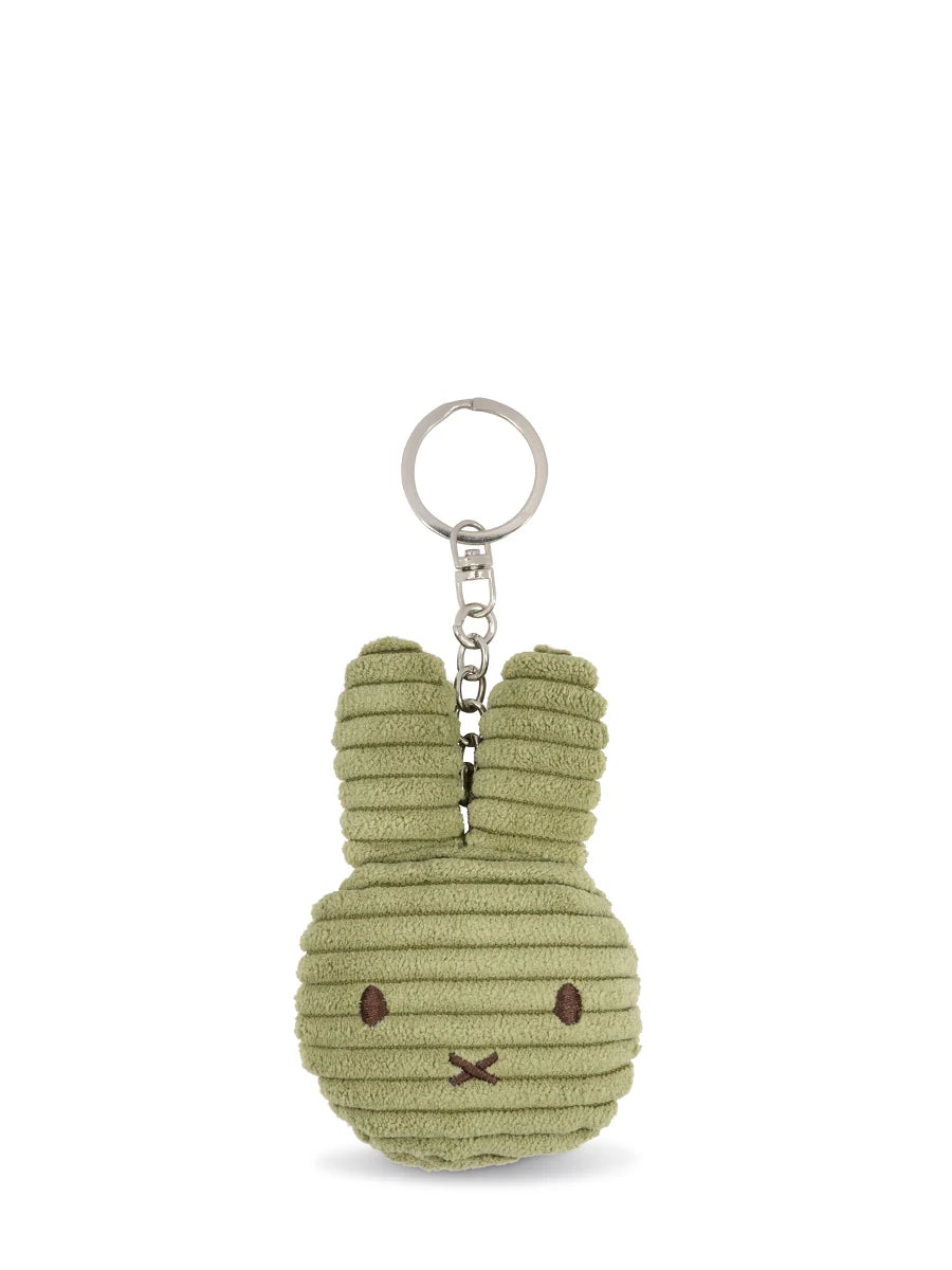 Miffy Flat Keychain Corduroy ECO Olive Green 10 cm