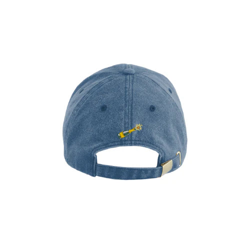 "More bubbles less troubles" Vintage Cap Navy