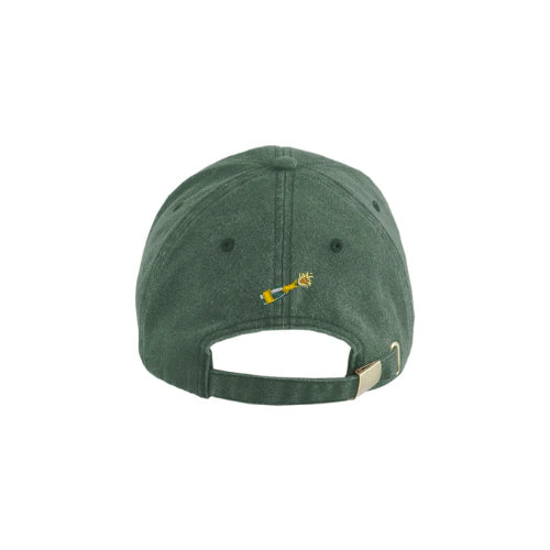"More bubbles less troubles" Vintage Cap Grün