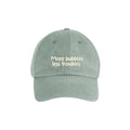 "More bubbles less troubles" Vintage Cap Sage