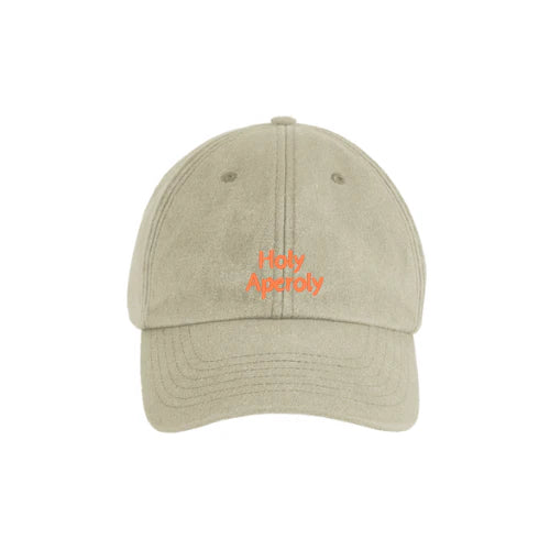 "Holy Aperoly" Vintage Cap Stone Beige